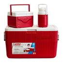Combo Hielera Coleman - Rojo