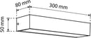 Lampara P/Pared Arbotante 18W/30 Blanco - BOOMER