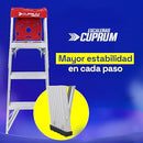 Escalera de tijera y aluminio - 1.82 Mts