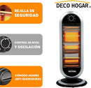 Calefactor Calentador De Cuarzo 3 Niveles