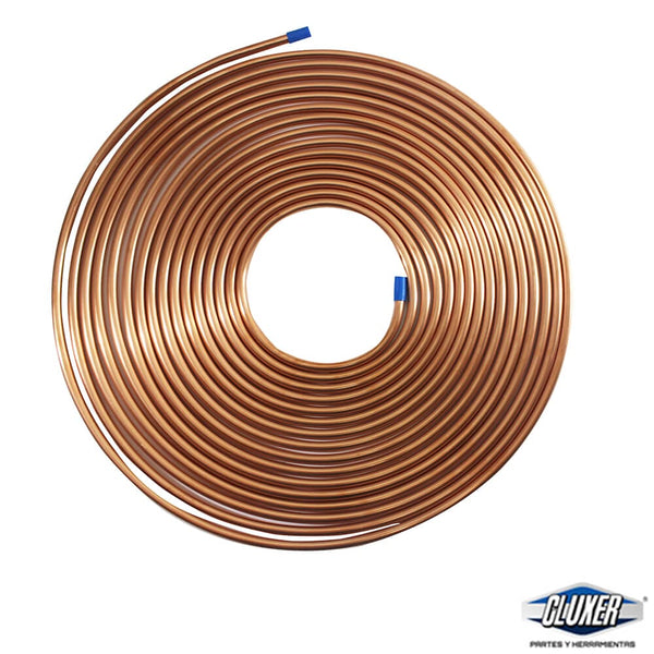 Tubo Cobre Flexible 3/8 In Por Metro