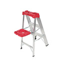 Escalera de tijera y aluminio - 0.91 Mts