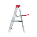 Escalera de tijera y aluminio - 0.91 Mts