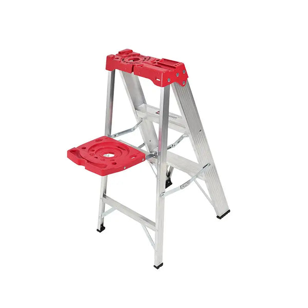 Escalera de tijera y aluminio - 0.91 Mts