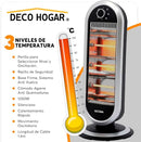 Calefactor Calentador De Cuarzo 3 Niveles