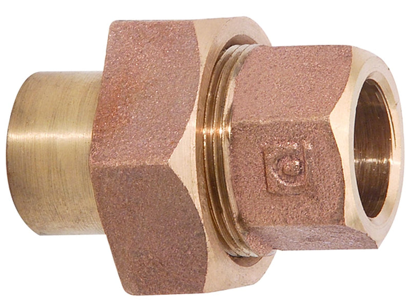 Tuerca union Bronce 1/2 in,  modelo 733 Urrea