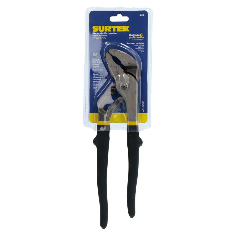 Pinza de extensión de 10 posiciones de 10" Surtek