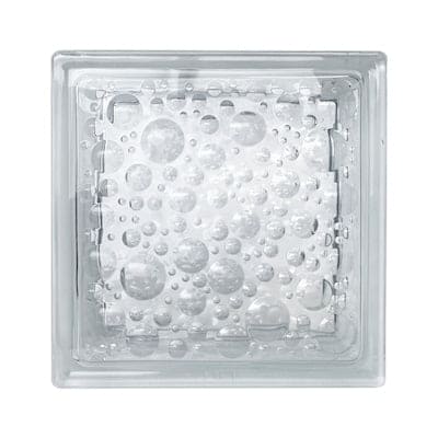 Vidrio Block Burbujas 19x19x08 cm