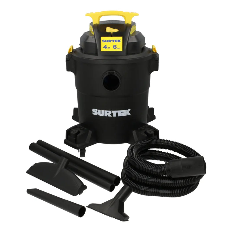Aspiradora 6 galones 4 HP, 120 V Surtek