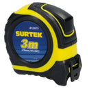 Flexómetro con carcasa rubber grip 3 m x 5/8" Surtek