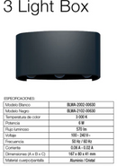 Lampara Led Arbotante Negro - BOOMER