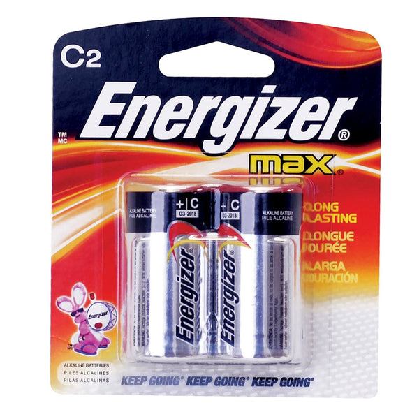 Pila alcalina Energizer® "C", 2 piezas Surtek