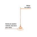 ESCOBA PARA  JARDIN METAL REF. 14324 | 22 DIENTES| TRUPER