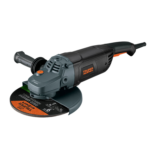 Esmeriladora angular 9", 2450W,  INDUSTRIAL