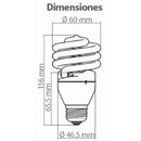 Foco ahorrador espiral 13w