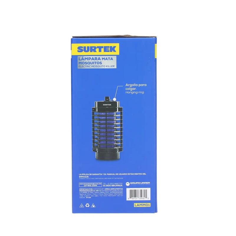 Lámpara de LED mata mosquitos 110 V Surtek