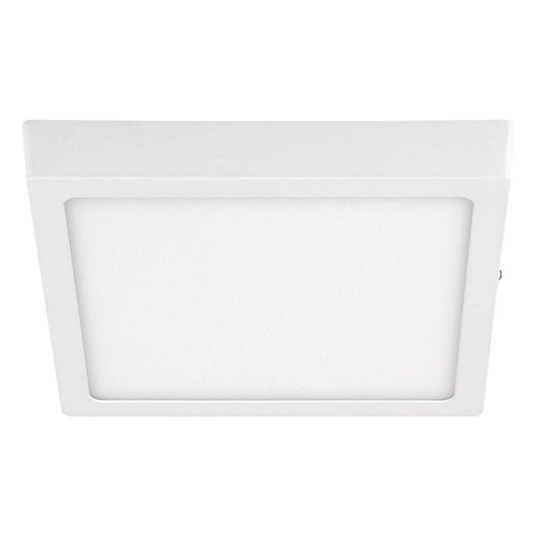 Luminario de LED de sobreponer cuadrado 18 W, luz fría Surtek