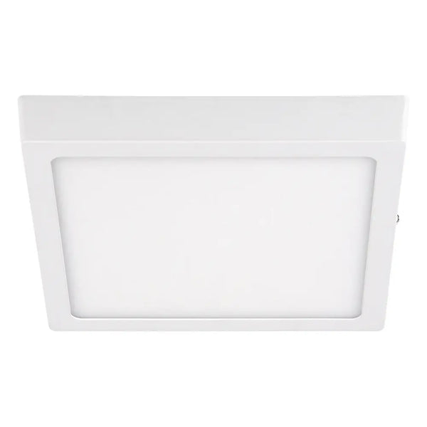 Luminario de LED de sobreponer cuadrado 18 W, luz fría Surtek