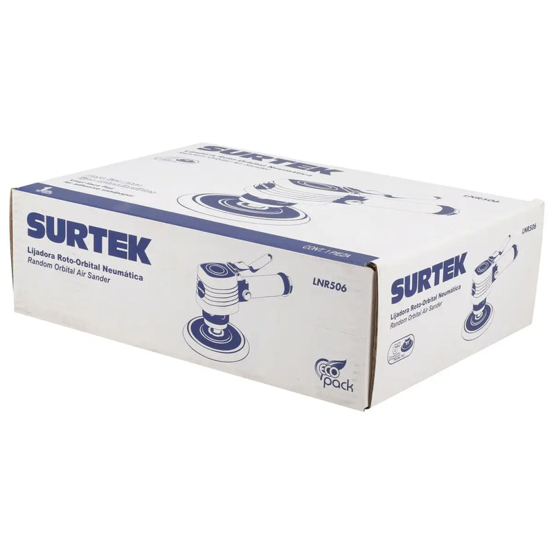 Lijadora neumática rotativa 6" 10,000 RPM, eje de 3/16" Surtek