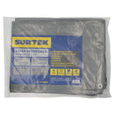 Lona de polietileno reforzada color gris 2 x 3 m Surtek