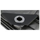 Lona de polietileno reforzada color gris 3 x 3 m Surtek