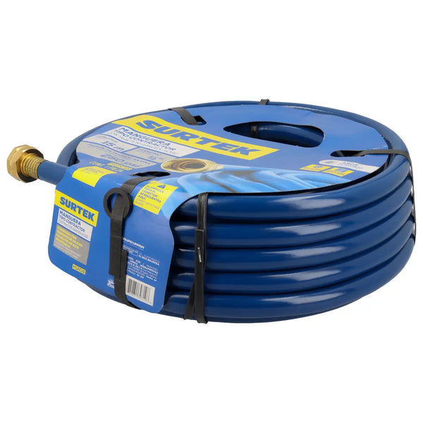 Manguera para jardín contractor con conector metálico 1/2", 15 m Surtek