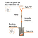 Pala escarramán - puño "Y"