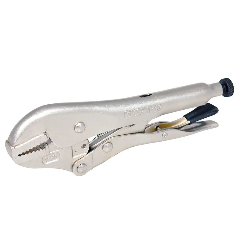 Pinza de presión de 10" quijada recta Surtek