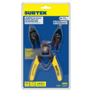 Pinza para anillos de retención con cabeza intercambiable, 3 piezas Surtek