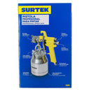 Pistola para pintar de alta presión, capacidad 1000 ml, 72 PSI con vaso reforzado Surtek