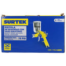 Pistola para pintar terminados, capacidad 400 ml, 72 PSI Surtek