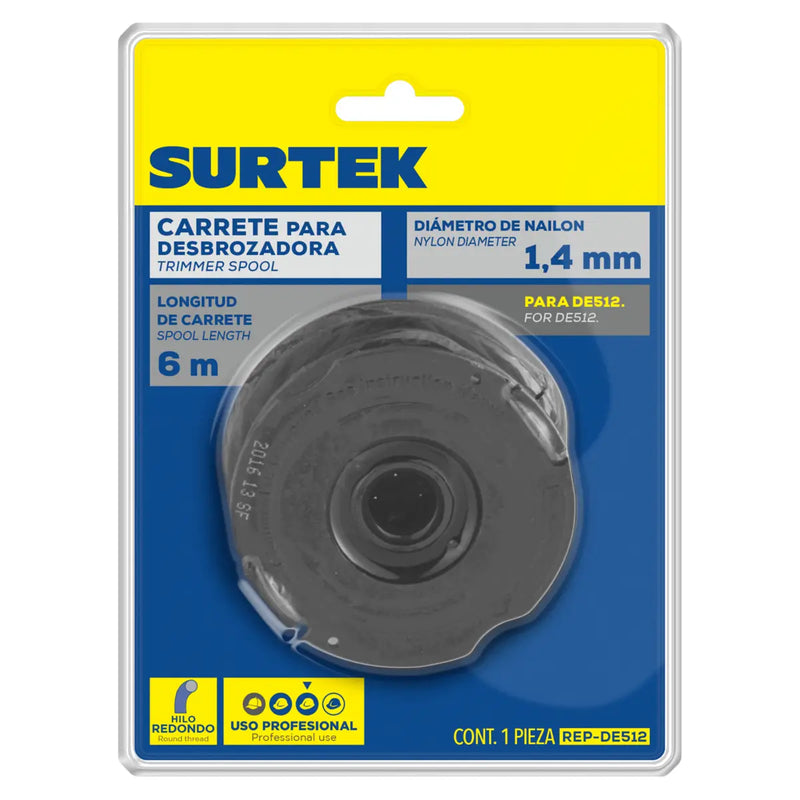 Repuesto de carrete para desbrozadora DE512 Surtek
