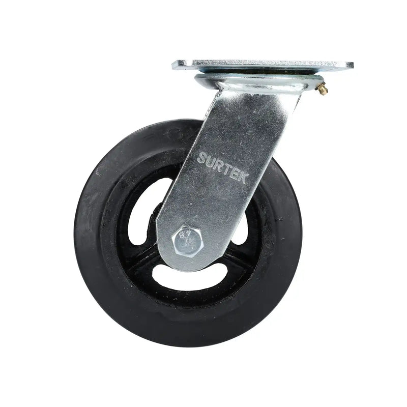 Rodaja de hule giratoria 6" Surtek