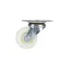 Rodaja de polipropileno blanca giratoria 2" Surtek