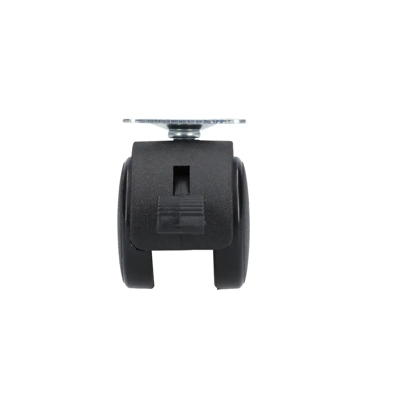 Rodaja tipo yoyo con placa con freno 40 mm Surtek