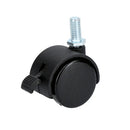 Rodaja tipo yoyo de espiga con rosca y freno 40 mm Surtek