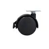 Rodaja tipo yoyo con placa con freno 50 mm Surtek