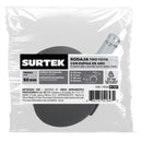 Rodaja tipo yoyo de espiga con aro 50 mm Surtek