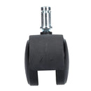 Rodaja tipo yoyo de espiga con aro 50 mm Surtek