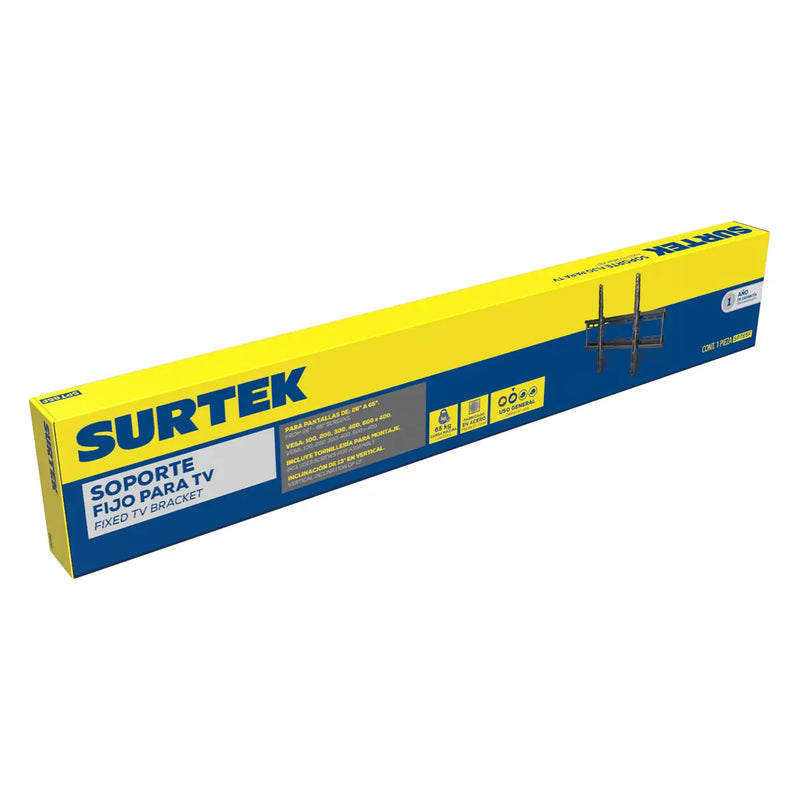 Soporte fijo para TV 26" - 65", 65 kg Surtek
