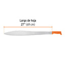 MACHETE ACAPULQUEÑO 15882 | 27 IN | TRUPER