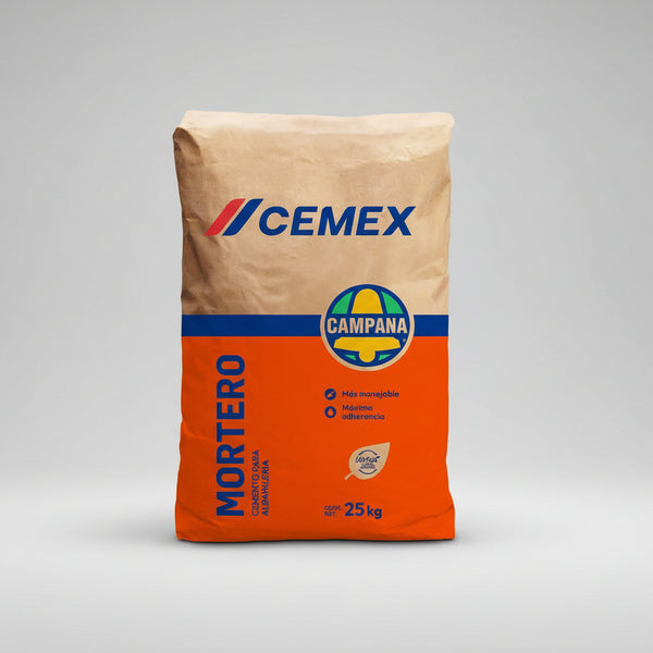 Mortero Campana 25 kg - (Solo disponible para Sonora)
