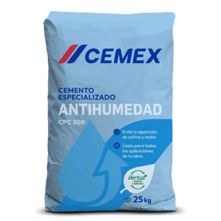 Cemento Especializado Antihumedad 25 Kg