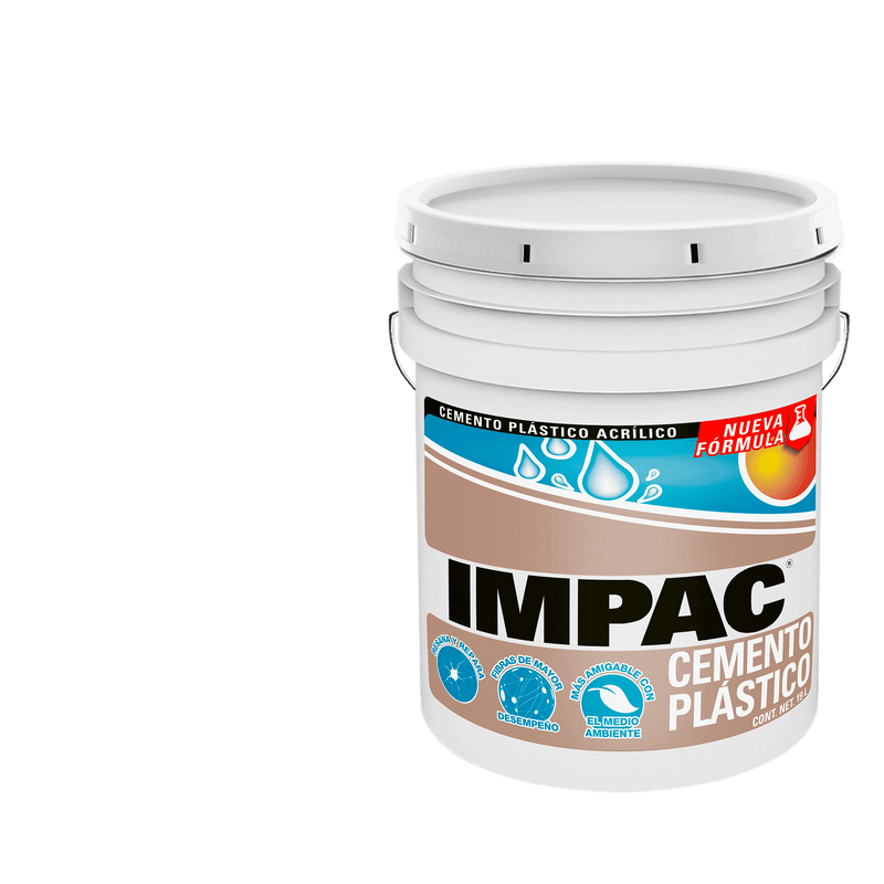 Cemento plastico acrilico 19 Lts