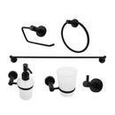 ACCESORIOS PARA BAÑO 6 PZA NEGRO/MATE - DICA