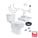 Paquete Sanitario con lavabo y accesorios