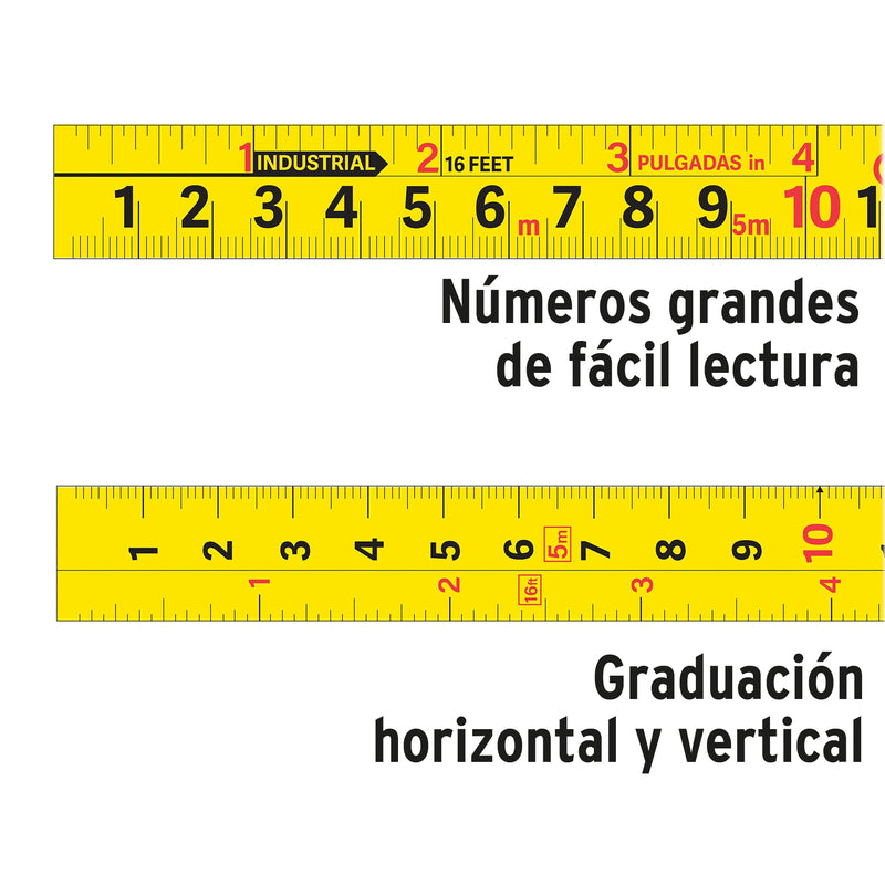 Cinta Métrica Contra Impacto Truper 10 MT FH-10M