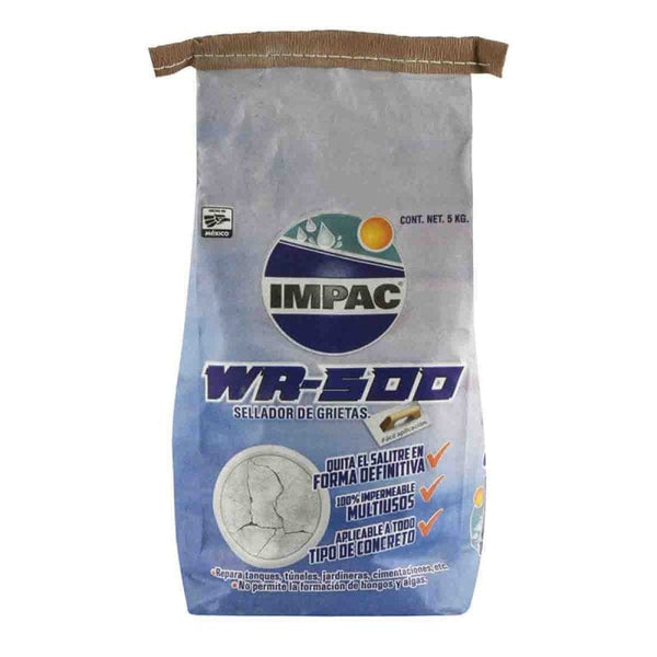 Impermeabilizante resanador 5 kg gris IMPAC WR-500