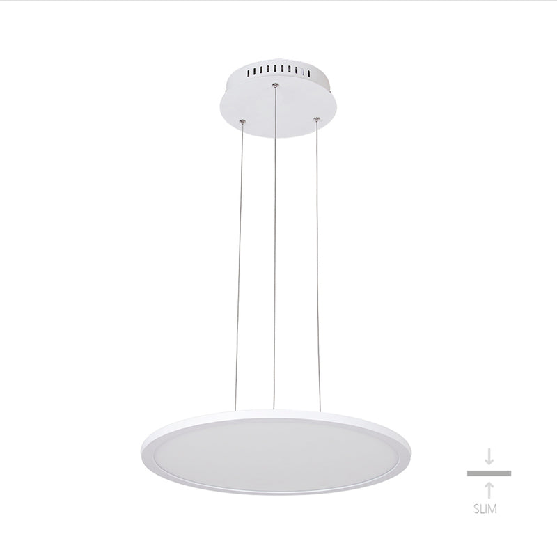 Lámpara  Colgante Redonda Tecnolite PAN-LED/R40 Blanca