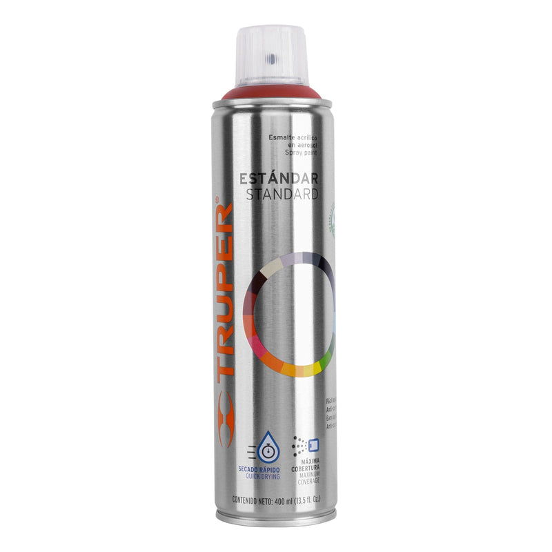 Pintura Spray 19055 Truper 400 Ml PAP-RO Rojo Oxido